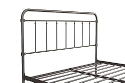 DHP Winston Metal Platform Bed with Rustic Design