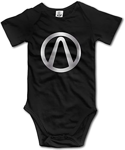 Borderlands Vault Symbol Platinum Style Baby Romper Jumpsuit Black
