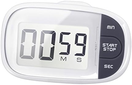 Jamal Digital Kitchen Timer for Kids with Clip Countdown Cooking Timers Multifunction Large LCD Display Second Minute Loud Alarm Clock  Stand for Office (Battery Included)
