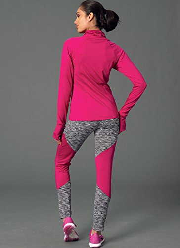 McCalls Sewing Pattern MP239 / M7261 - Misses' Activewear Tops and Leggings, E5(14-16-18-20-22)
