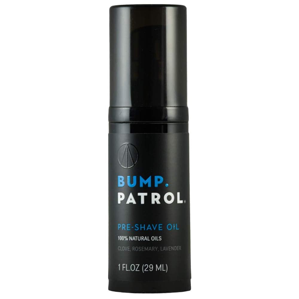 Bump Patrol PRE SHAVE OIL WITH 100% NATURAL OILS 1.0OZ 29.6ML