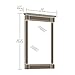 Sauder Palladia Mirror, Cherry