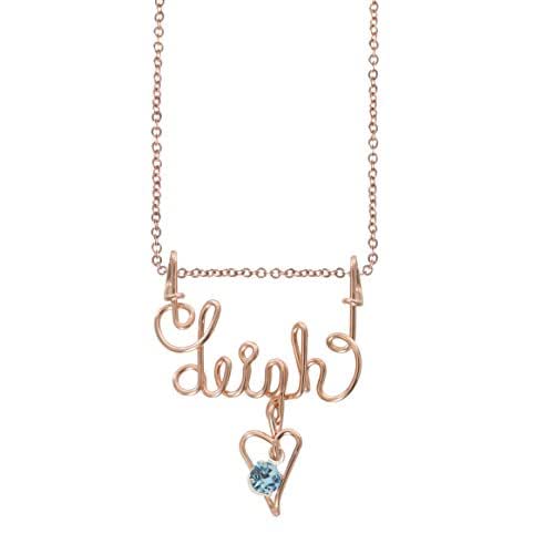 Handmade and Personalized 14k Rose Gold 