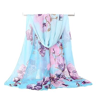 Women's Chiffon Scarf Lightweight Fashion Sheer Scarfs Shawl Wrap Scarves Women's Chiffon Scarf Lightweight Fashion Sheer Scarfs Shawl Wrap Scarves