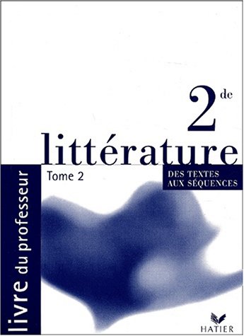 Littérature 2de