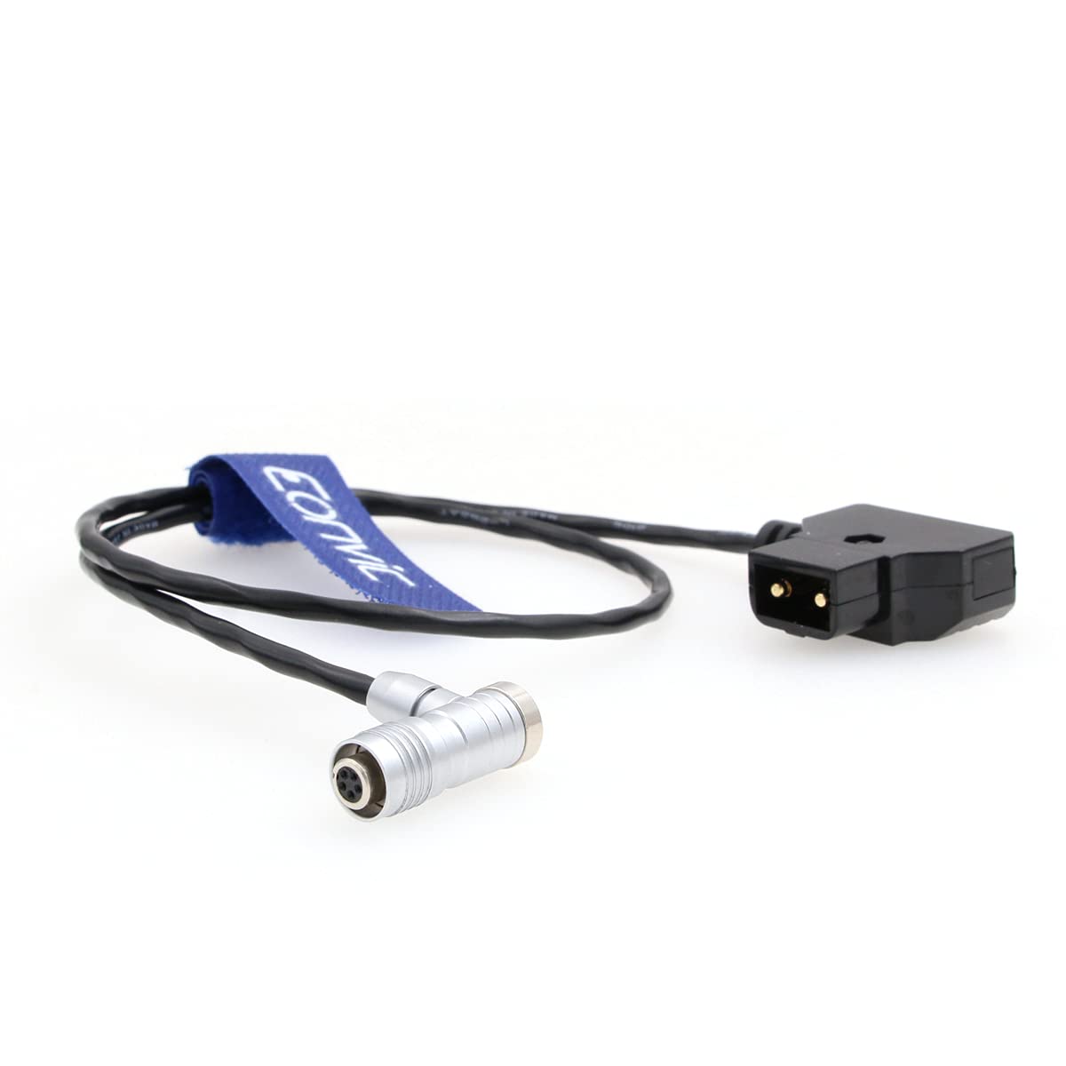 Eonvic 5 Pin Female to Dtap Cable for Portkeys LH5H LH5P Monitor (Right Angle 5pin-Dtap)