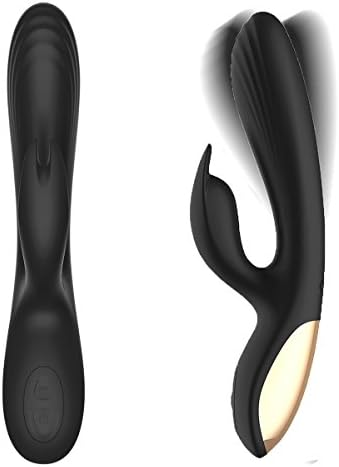 Waterproof Handheld Cordless Wand Massager - Dual Motor USB Rechargeable Personal Body Massage Wand for Women or Couples - 10 Powerful Vibrations for Muscle Aches and Sports Recovery