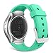 CoJerk Silicone Watch Band for Samsung Gear S2 - Mint Green