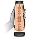 Doc Johnson Main Squeeze - Vicky Vette - Squeeze Plate for Precise Pressure - Twist End Cap to Control Suction - Discreet Premium Stroker - Male Masturbator