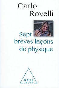 Livres Couvertures de Sept brèves leçons de physique
