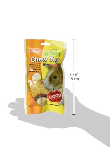Peter's Chew Toy for Rabbits and Small Animals, Apple