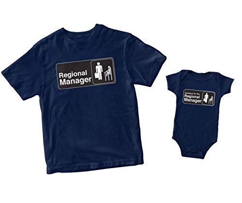 Regional Manager/Assistant to The Regional Manager Matching Family Shirts