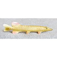 Collectible Wildlife Gifts Northern Pike Plastic Fish Realistic 3 1/2 inches Long - F3429 B89