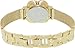GUESS U0139L2 Yellow Gold-Tone Floral Mesh Watch