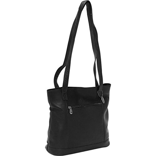 David King & Co. Shopper with Front Zip Pocket 1065, Black, One Size