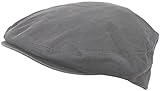 Summer Cotton Ivy Scally Driving Hat Newsboy Golf Cap (Extra Large, Grey)