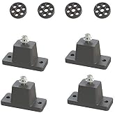 Anti-Vibration Shock Absorbing Rubber Mounting Bracket for Ductless Mini Split Air Conditioner Condensers