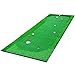 77tech Large Artificial Grass Golf Putting Green Mat Indoor/Outdoor Golf Training Aid Equipment Mat (3.3'X10')