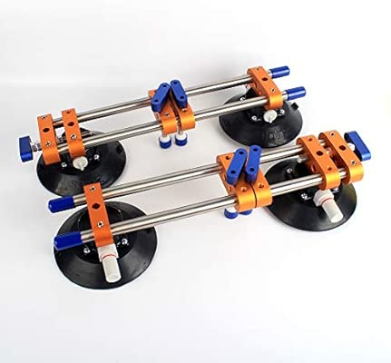 2Pcs Stone Seam Setter Seam Leveling Joining Stone Tiles Suction Cup Gluing Tool