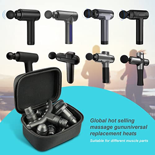 Massage Gun Heads for Massage Gun,KALAWW 10 Different Muscle Massager Heads with Carrying Case