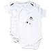 Feathers Baby Boys Elephant Print 100% Cotton Super Soft Onesies Undershirts 2-Pack