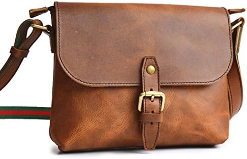 Marlondo Leather Slimline Purse - Full Grain Leather, Solid Brass Zipper (Tobacco)