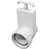 Magic Plastics Slide Valve, 2 in Female B Thread x 2 in Skt 0550-20