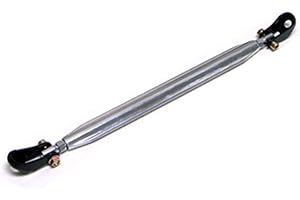 URMARKETOUTLET Manzo USA Aluminum Rear Lower Strut Tower Brace Bar Race Support (SB-HC8895RL)