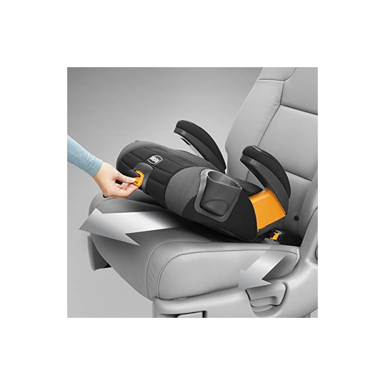 Chicco GoFit Plus Backless Booster Car Seat with QuickRelease Latch