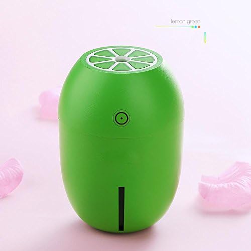 CZKQJHQ Mini 180ml USB Air Purifier With 2-Modes Night Light Mute Cool Mist Portable For Car Office Home , green