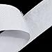 Self Adhesive Hook and Loop Tape, 0.8 in, 16 feet, Heavy Duty Reusable Sticky Back Fabric Fastener, White