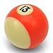 American Shifter 96057 Orange Stripe 13 Ball Billiard Pool Shift Knob