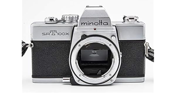 Minolta SRT-100X SRT100X SRT 100X Body Camera Reflex: Amazon.es ...