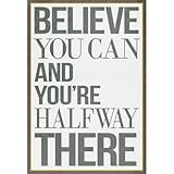 (13x19) Believe You Can and You're Halfway There Poster