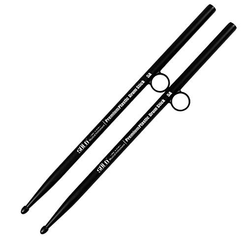 Drumsticks 5A ABS Drum Sticks for Kids/Adults Stick Twirl and Grip, Good for Beginner Drummer (Drumsticks) - Thumbnail 6