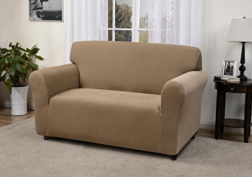 Madison Kathy Ireland Day Break Loveseat Slipcover, Beige