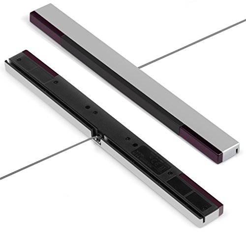 PerriRock Wired Infrared Ray Motion Sensor Bar for Nintendo Wii and Wii U Console (Black/Silver) - Thumbnail 2