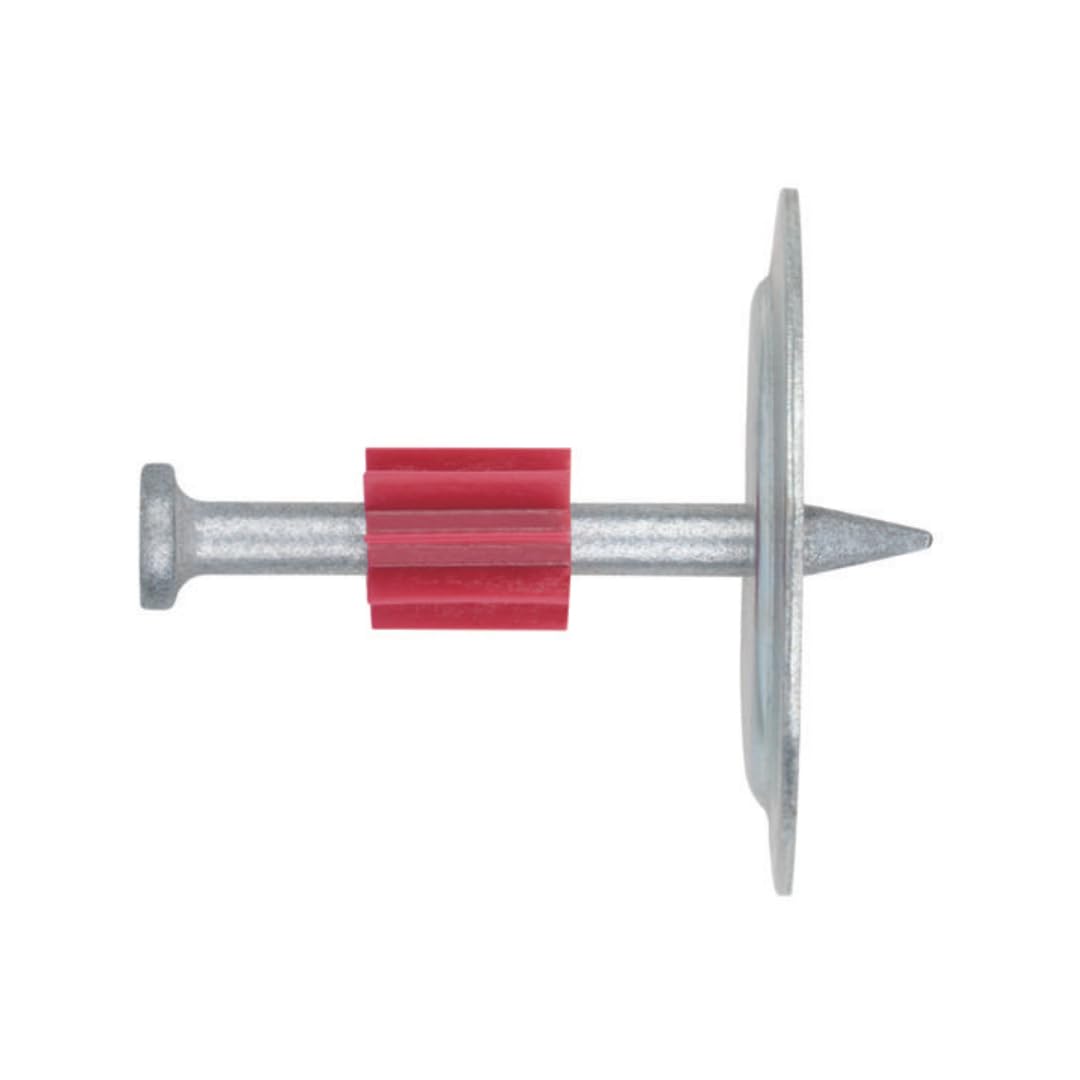 Index 184 FPAM0851 Index FPAM0851-Clavos Estándar Con arandela metálica 36 mm. para Pistola FP08 Pólvora (3.8 x 51, 100 uds.)