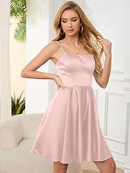 GOOSPRAN Homecoming Dresses for Teens Knee Length