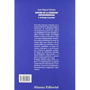 Historia de la literatura hispanoamericana / History of Hispanic American Literature: De Borges al presente / From Borges to the Present (Spanish Edit
