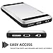 Vofolen Case for iPhone 6 Case iPhone 6S Case Wallet Cover Impact Resistant Protective Shell Shockproof Rubber Bumper Case Anti-scratches Hard Cover Skin ID Slot Card Slot Holder for iPhone 6 6S White