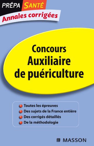 Concours auxiliaire de puériculture