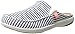 Spenco Women's Siesta Slide Montauk Mule, Navy Stripe, 7 M US