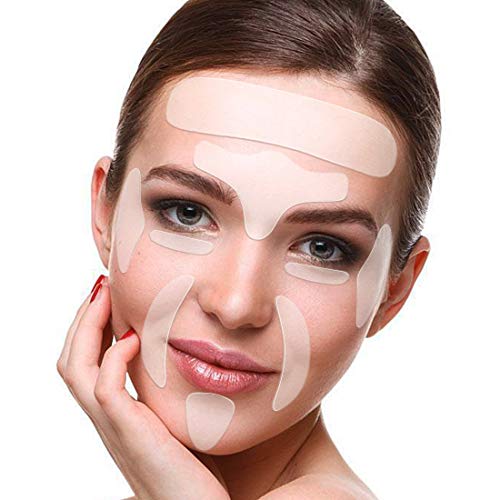 Facial Patches Anti-Wrinkle Silicone Face Pads Wrinkle Remover Smoothing Reusable Strips 16pcs For Eye, Forehead Repair Crow’s Feet, Smile Lines, Signs Of Aging (Anti-Wrinkle Silicone Face Pads)