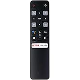 Universal Remote RC802V FNR2 Fit for All TCL Android 4K Smart TV 40S334 50S434 55S434 75S434 40S330 70S430 32S334 55S435 50S435 43S434 32S6500A 65P8S 65P8 49S6800FS 32S6500S 32A325 [NO Voice Function]
