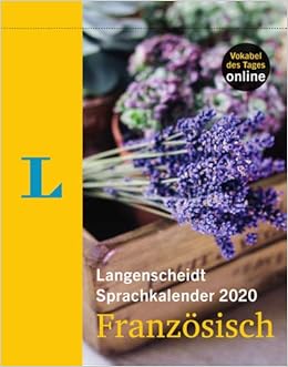 Langenscheidt Sprachkalender 2020 Franzosisch Abreisskalender Amazon De Langenscheidt Redaktion Bucher