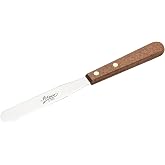 Ateco Small S/S 4-1/4" Spatula w/ Wood Handle