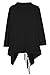 ChongXiao Womens Tassel Slash Shawl Long Sleeve Sweatershirt Cardigan Casual Blouse Top Shirts