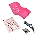 Pink Doll Bike Seat with Decorate Yourself Stickers for 18 inch Dolls