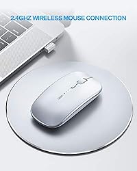 INPHIC Wireless Mouse Rechargeable, 700mAh, Slim
